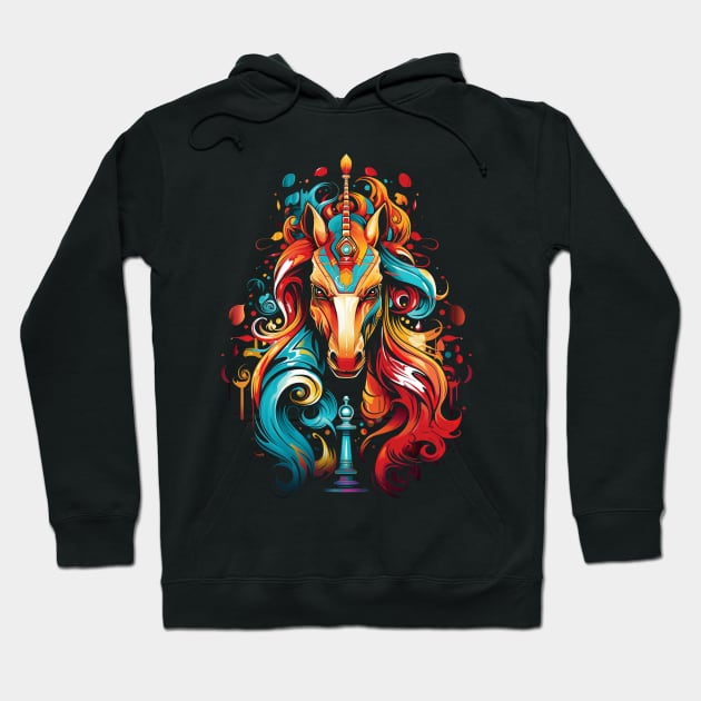 Psychedelic Knight Hoodie by TNM Design